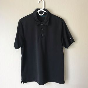 Perry Ellis Black Polo Shirt